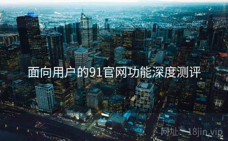 面向用户的91官网功能深度测评