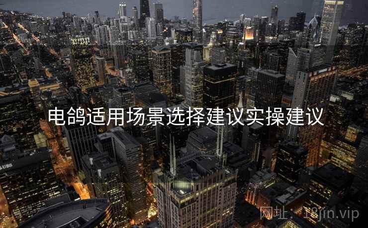 电鸽适用场景选择建议实操建议