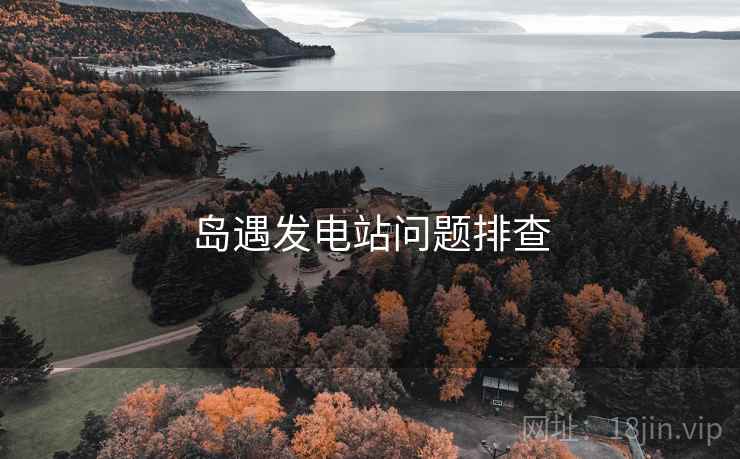 岛遇发电站问题排查