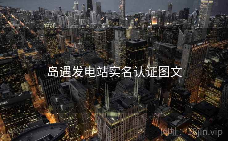 岛遇发电站实名认证图文