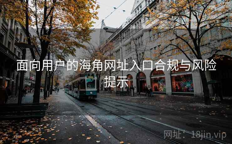面向用户的海角网址入口合规与风险提示